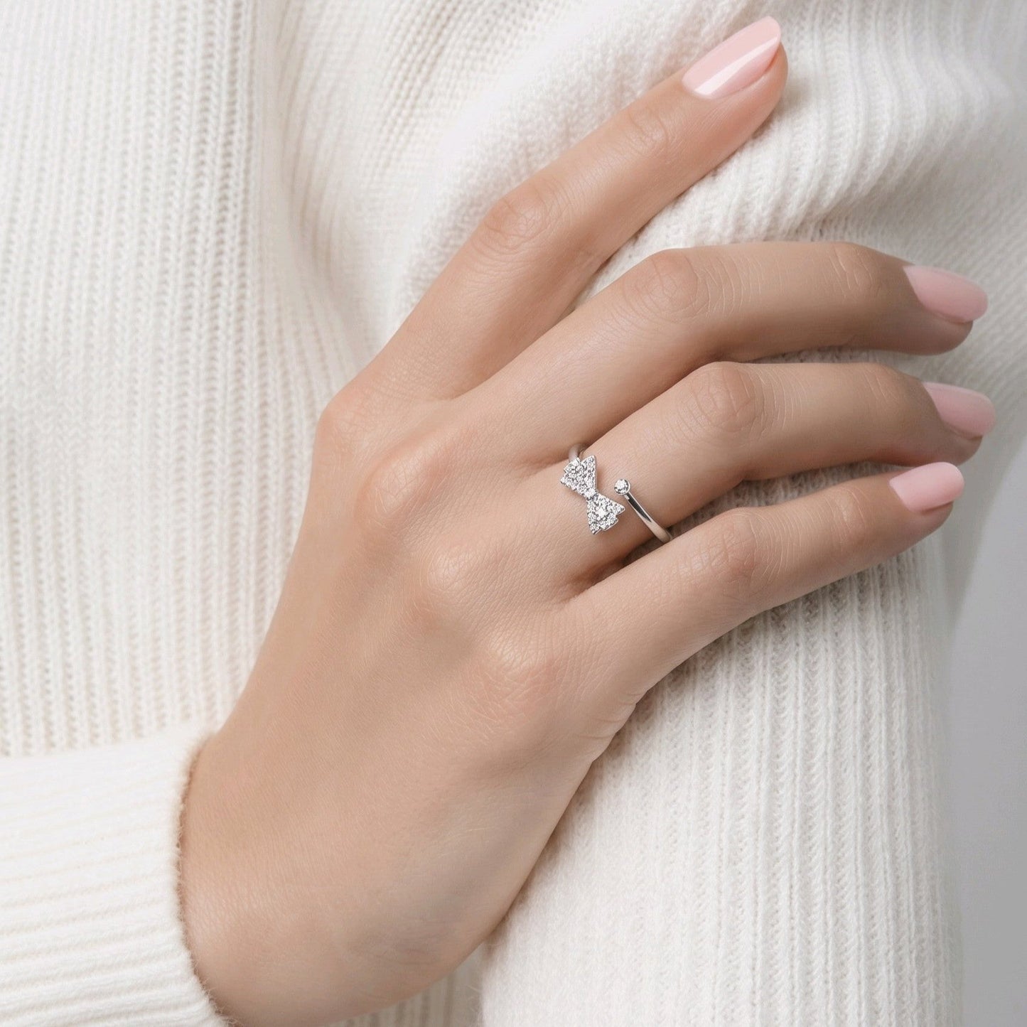 Anillo baño de plata