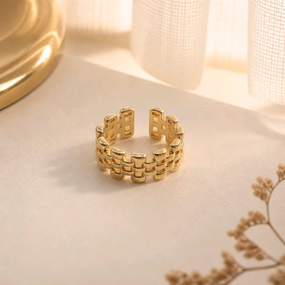 Anillo corazón liso