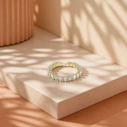 Anillo anillo zircón
