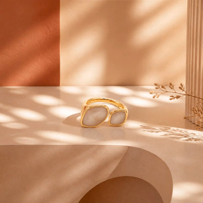 Anillo perlado