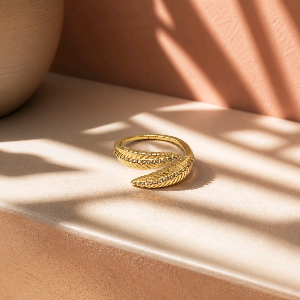 Anillo hoja