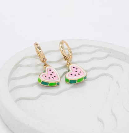 Arete dije sandia rosa