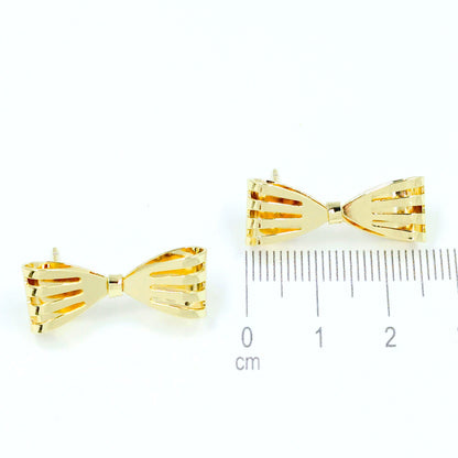 Arete moño liso