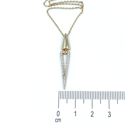 Cadena punta microzircón