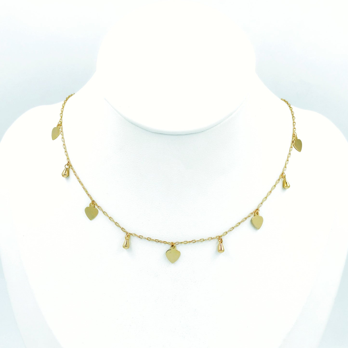 Cadena dijes corazón