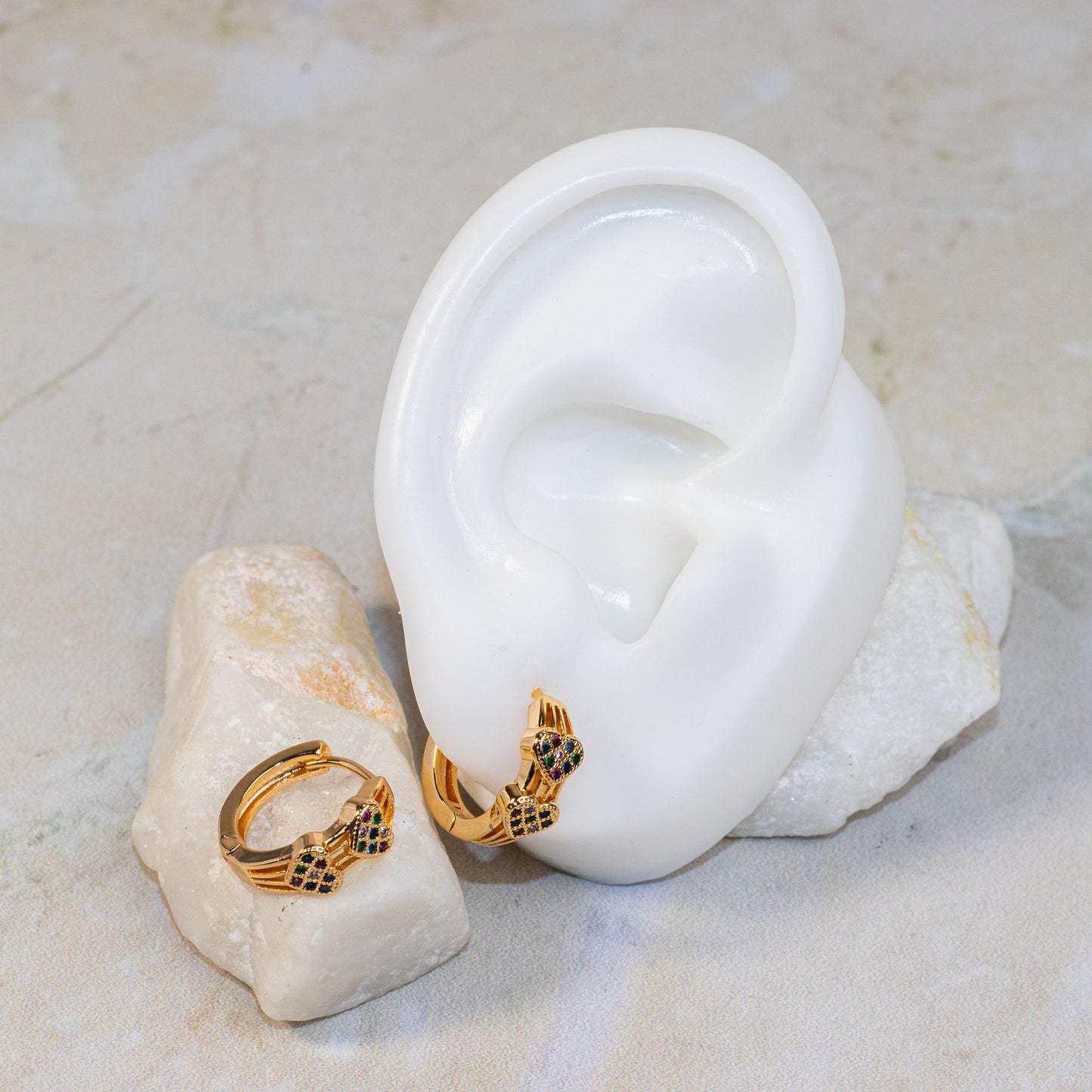 Candonga pqa corazon microzircones (1,4cm)