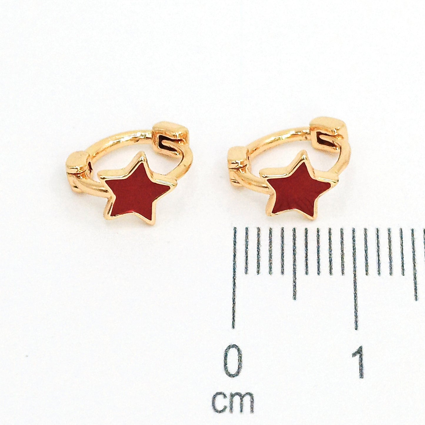 Candonga pequeña estrella esmaltada