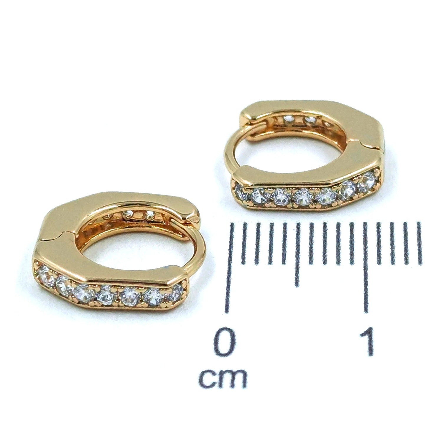 Candonga pequeña doble zircón