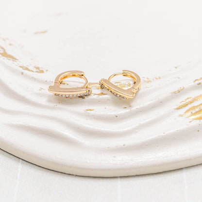 Candonga pequeña doble microzircón