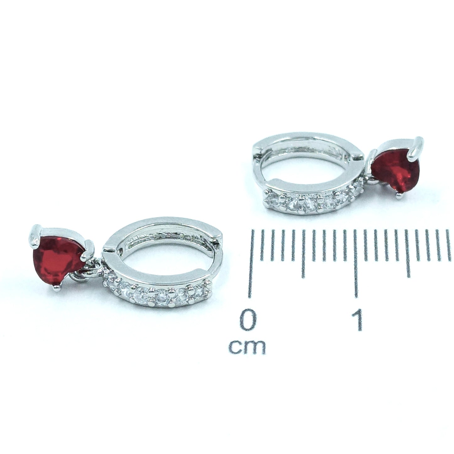 Candonga pequeña corazón rojo P