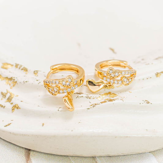 Candonga pequeña corazones