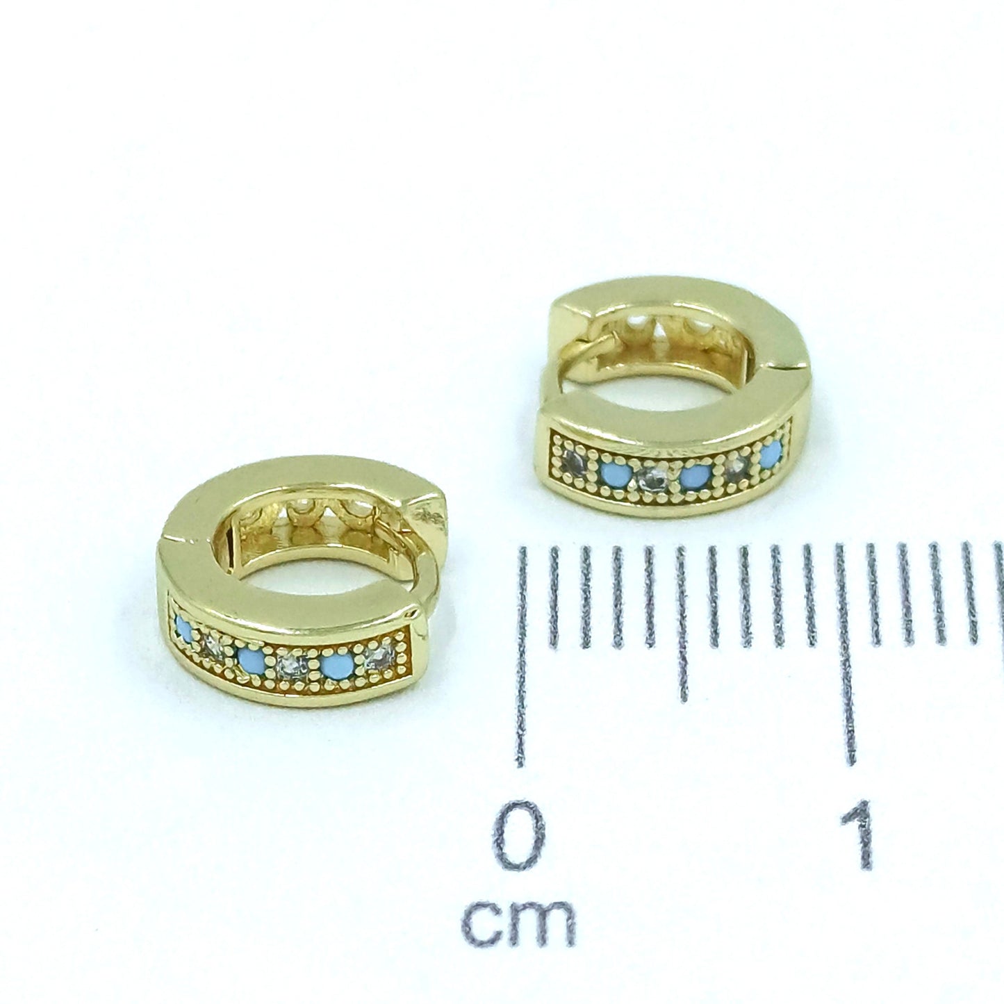 Candonga pequeña mini micro zircón