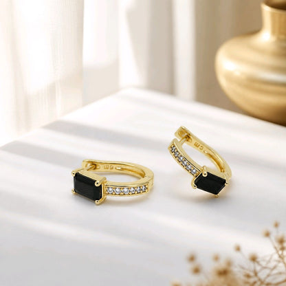 Candonga pequeña zircón negro