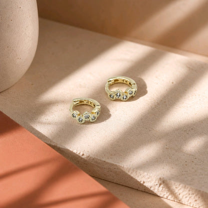 Candonga pequeña xuping mini microzircón