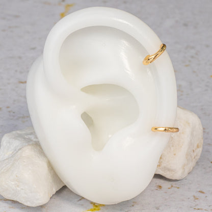 Candonga pequeña delgada lisa (6mm)