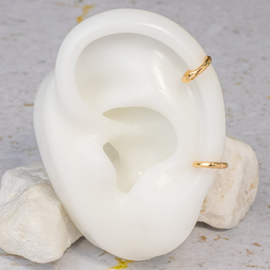 Candonga pequeña delgada lisa (6mm)