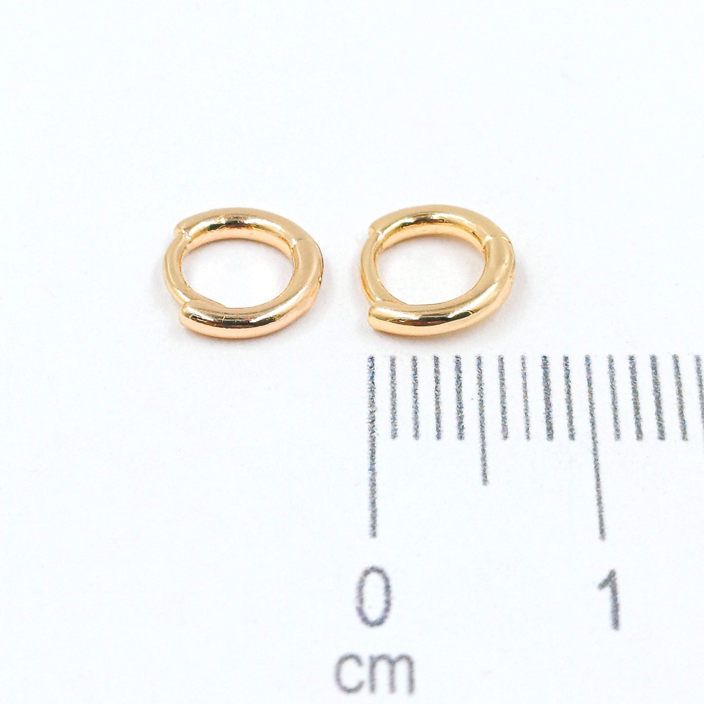 Candonga pequeña delgada lisa (6mm)