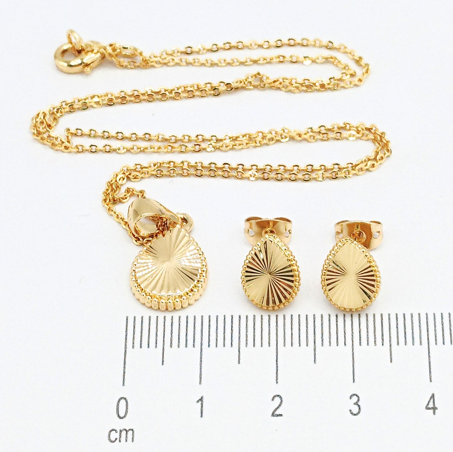 Duo Gota diamantada