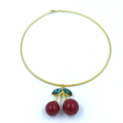Dúo aro cereza
