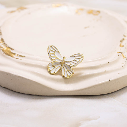 Broche mariposa esmaltada
