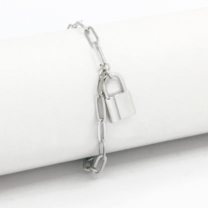 Pulsera eslabones candado P