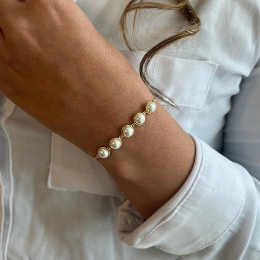 Pulsera perlas  Amulí