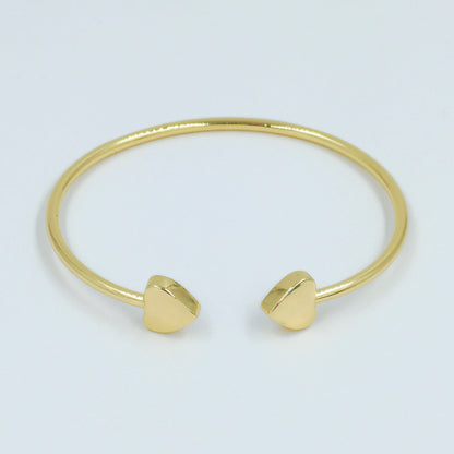 Pulsera aro corazones