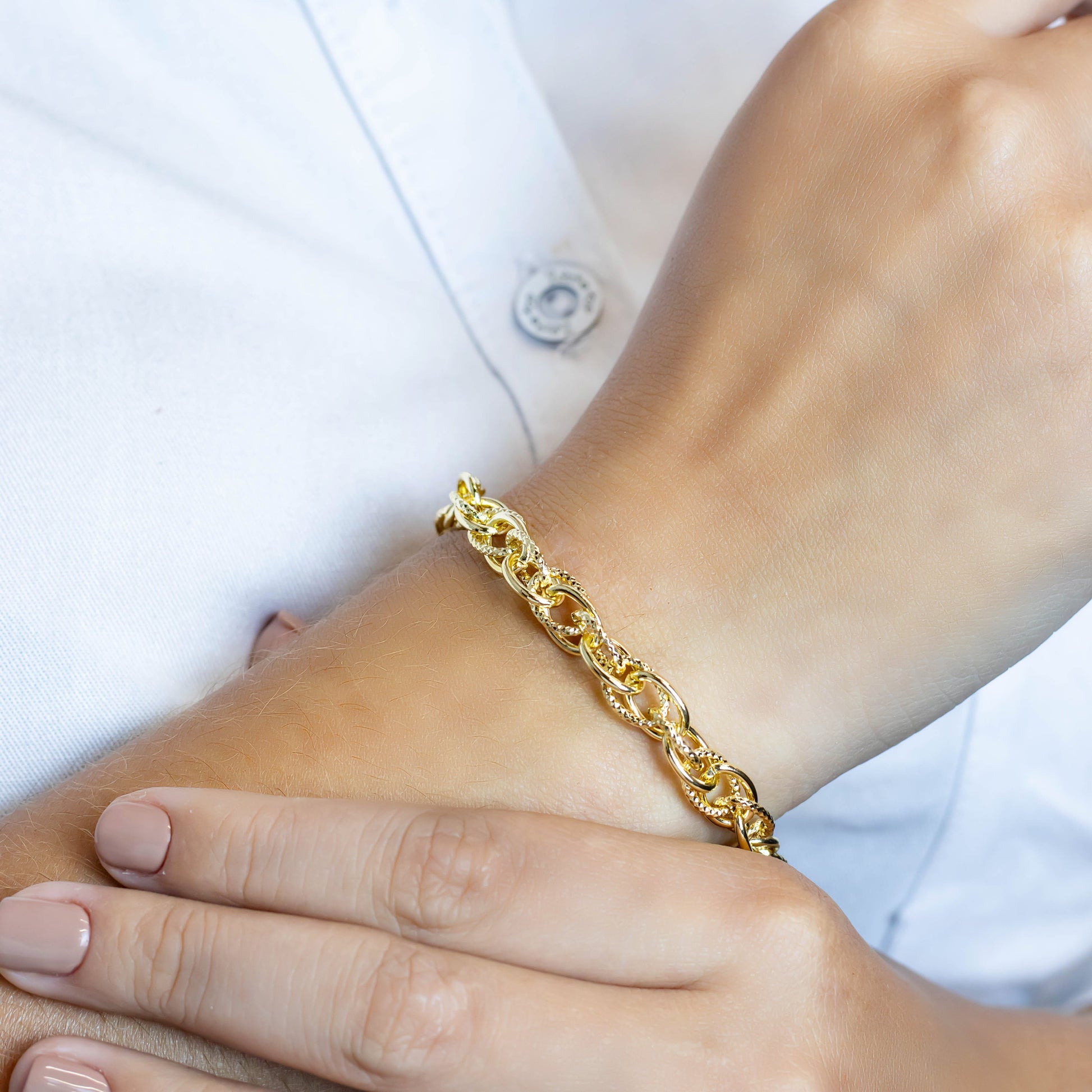 Pulsera eslabones 