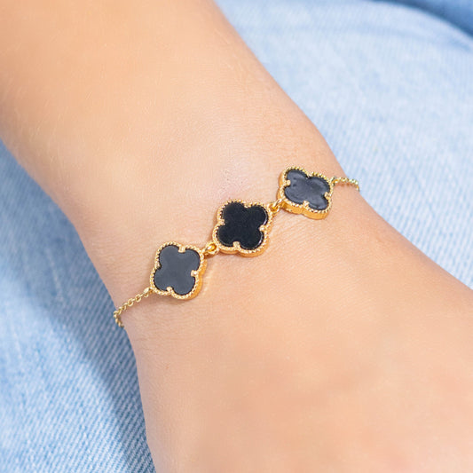 Pulsera van cleef negro 