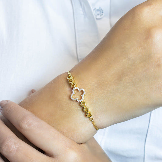 Pulsera silueta van cleef 