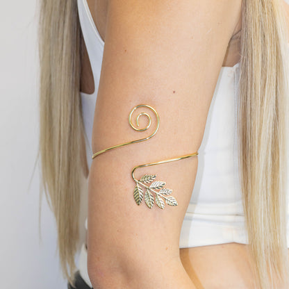 Brazalete espiga espiral 