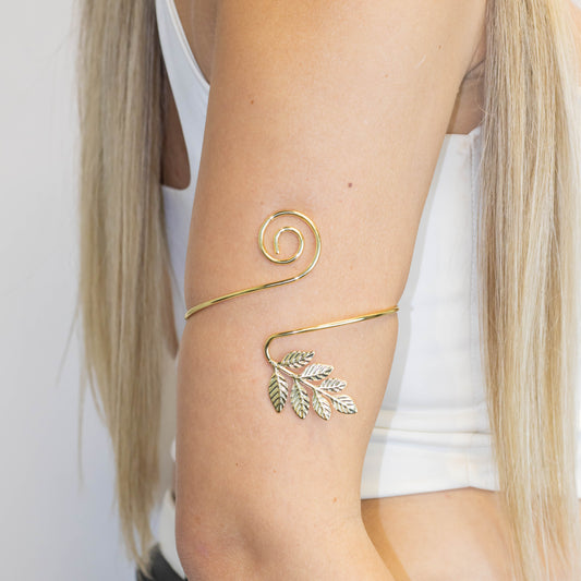 Brazalete espiga espiral 