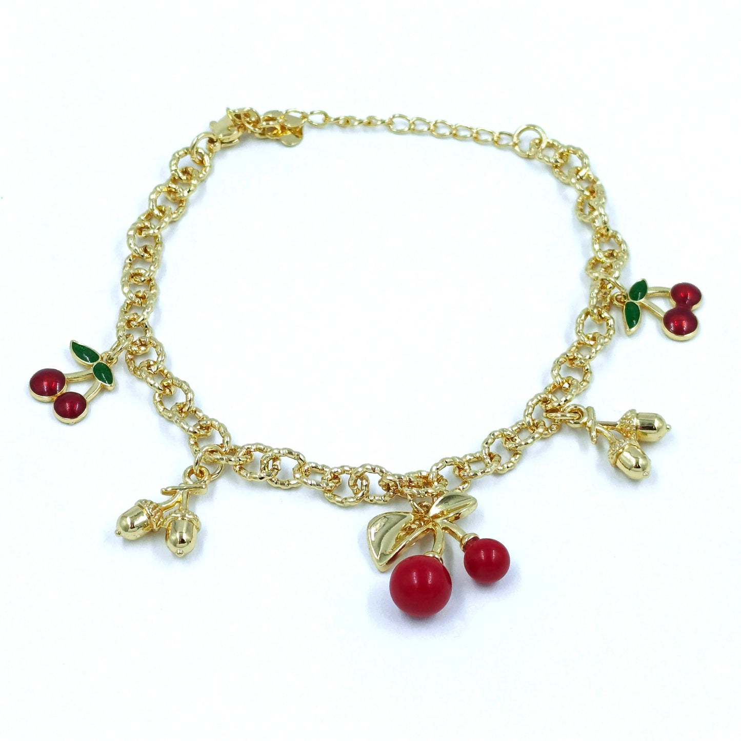 Pulsera cerezas