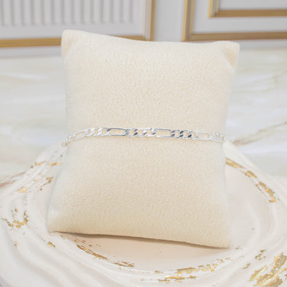 Pulsera 3x1 baño de plata