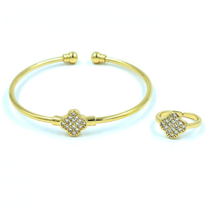 Pulsera + anillo niña van cleef