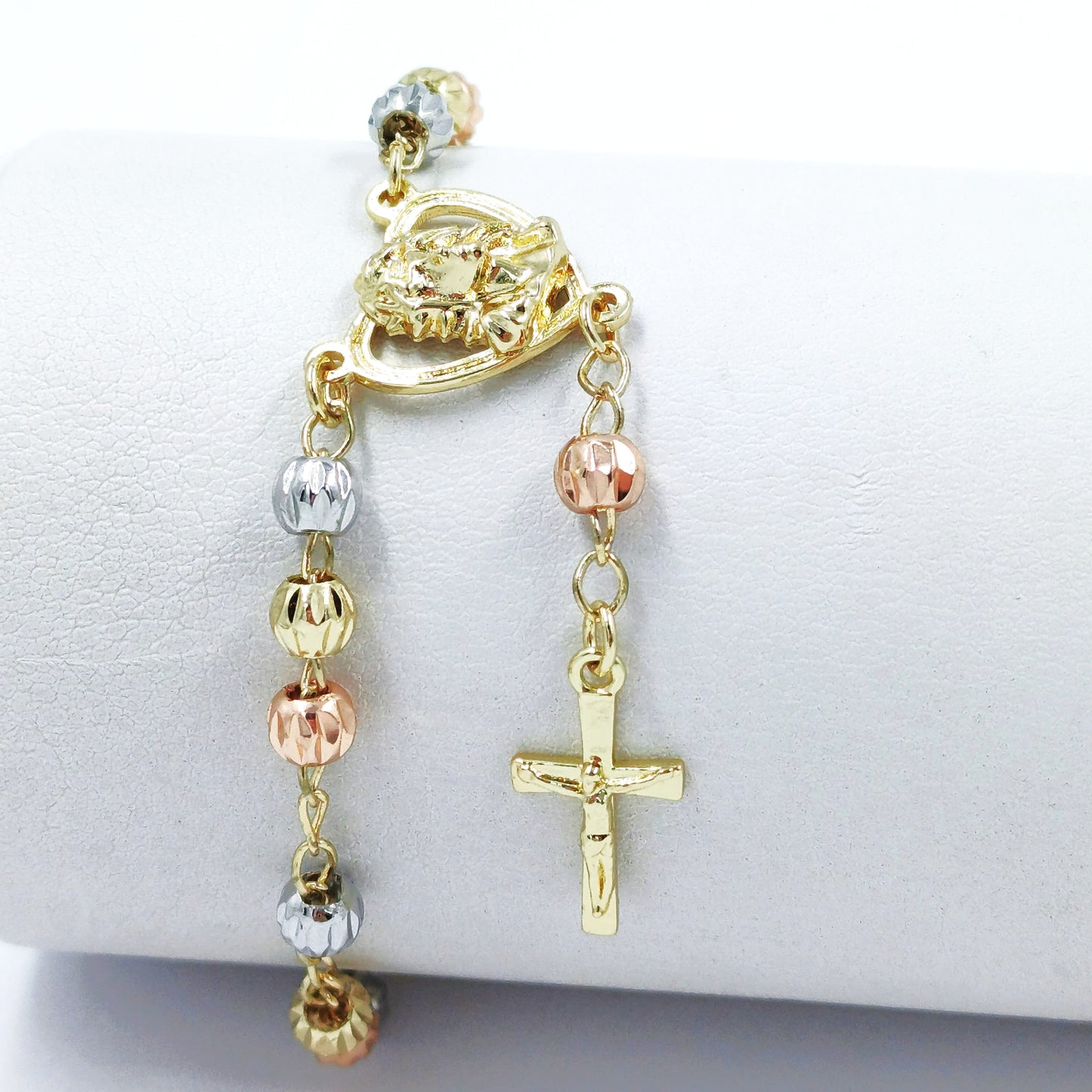 Pulsera denario 3 oros