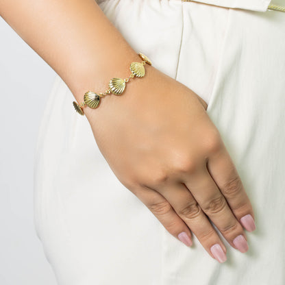 Pulsera conchas