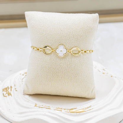 Pulsera van cleef blanco