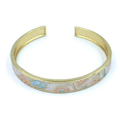 Pulsera aro esmaltada