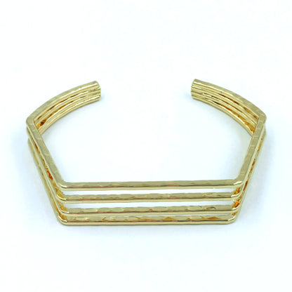 Pulsera aro hexagonal