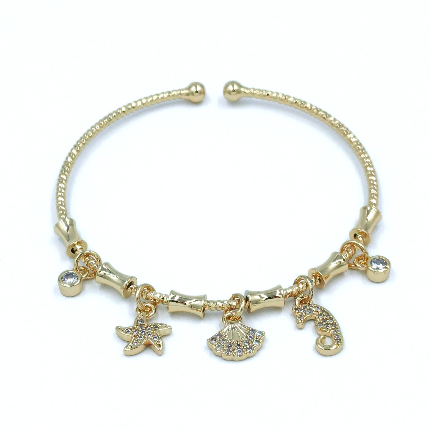 Pulsera aro dijes playero