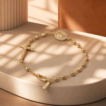 Pulsera denario diamantado