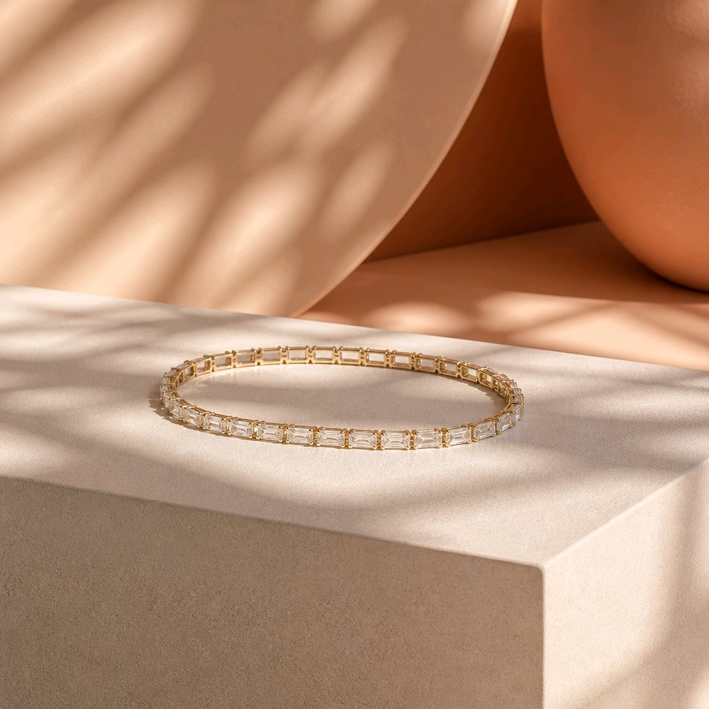 Pulsera baguette