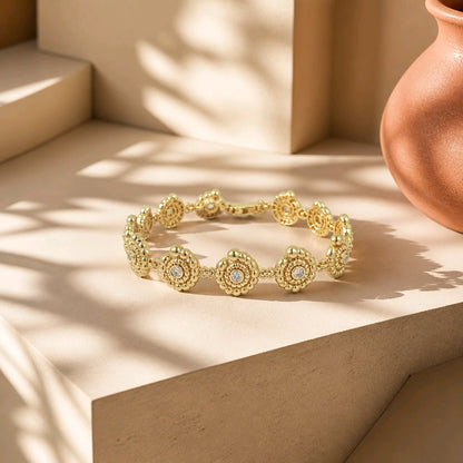 Pulsera caracoles