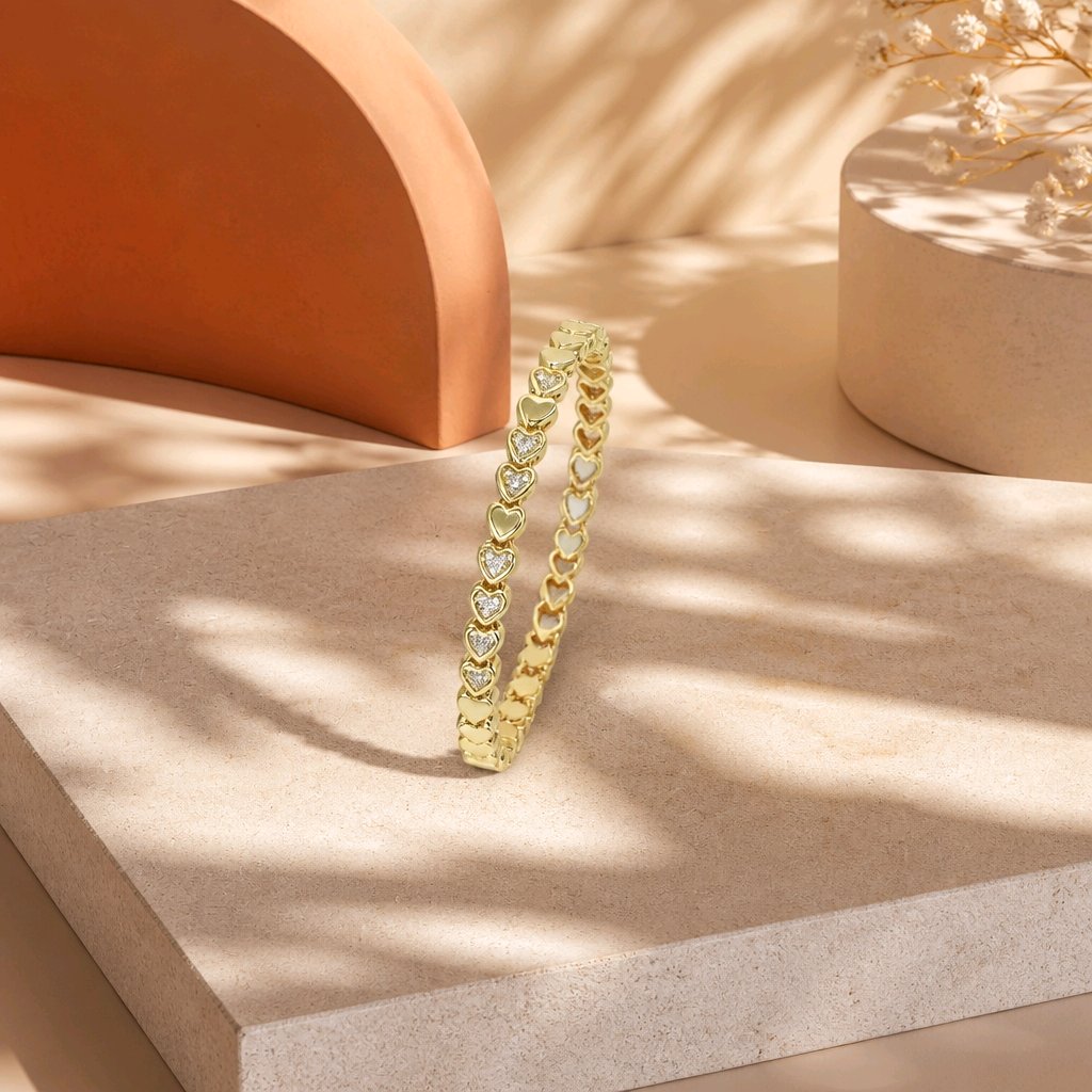 Pulsera corazones