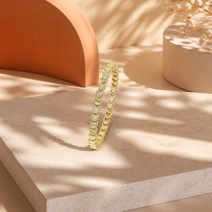 Pulsera corazones