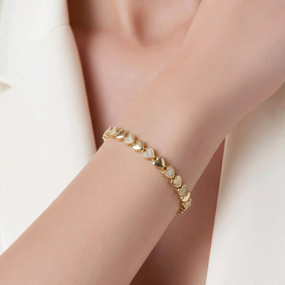 Pulsera corazones