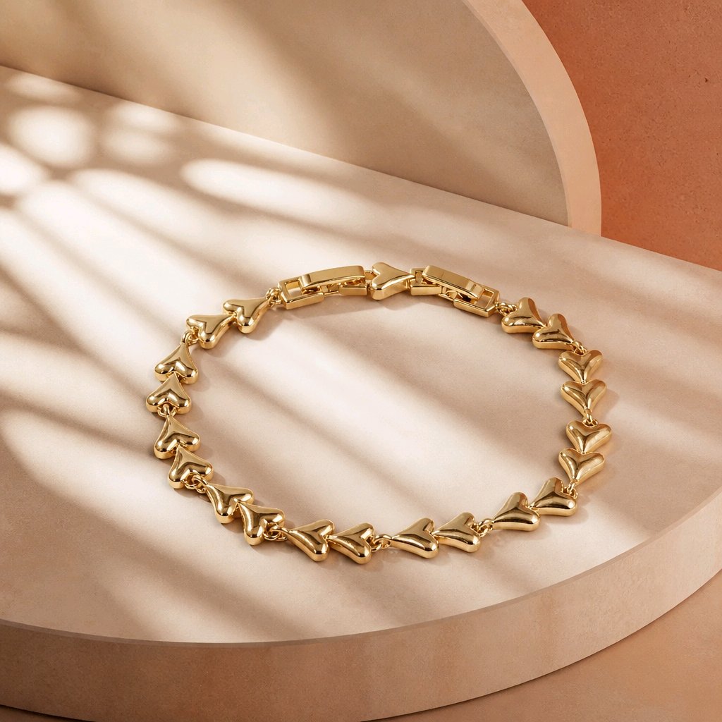 Pulsera corazones