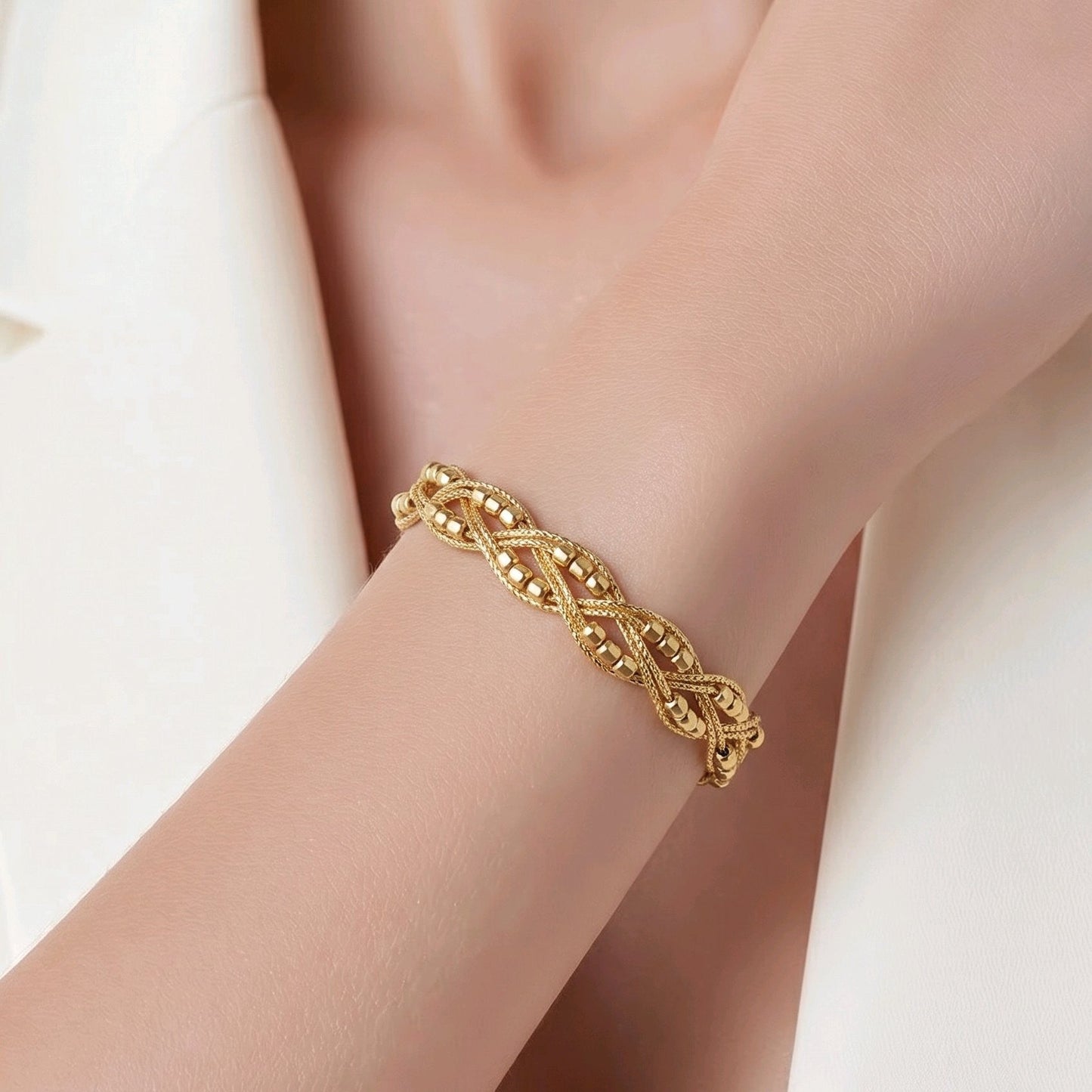 Pulsera aro trenzado