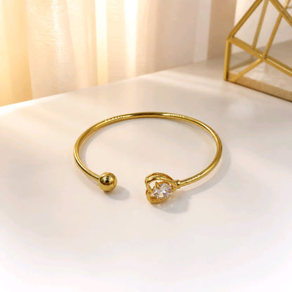 Pulsera aro corazón